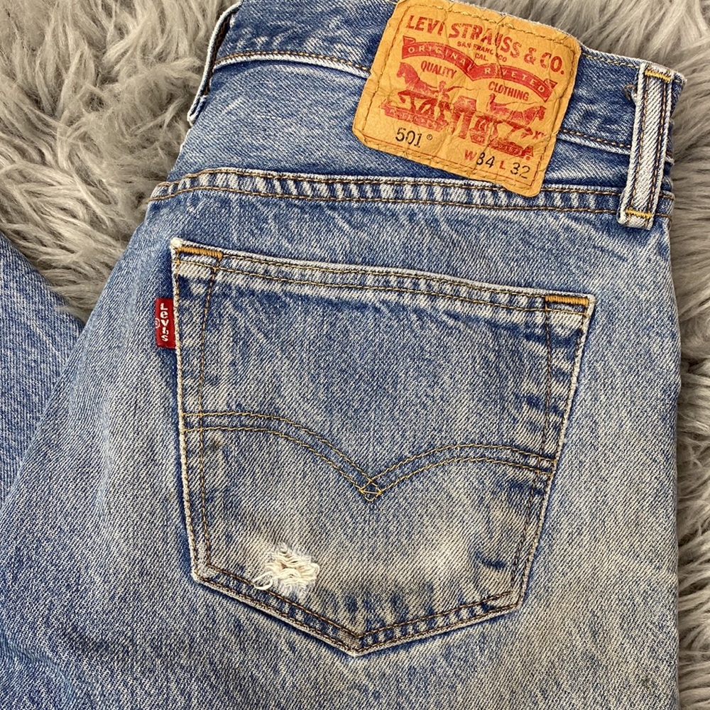 Vtg work 501 Levi’s - Picture 2 of 8